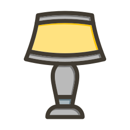 Table lamp icon