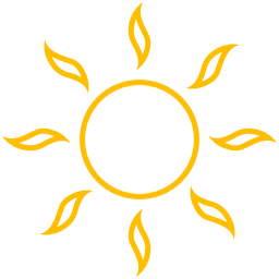 soleil Icône