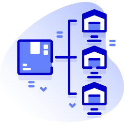 distribution Icône