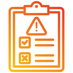 Risk assessment icon