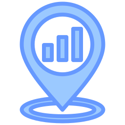 Market positioning icon