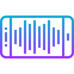 les ondes sonores Icône