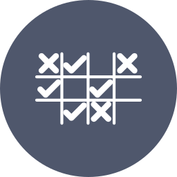 Tic tac toe icon