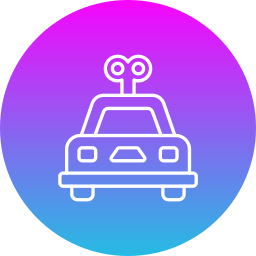 Car toy icon