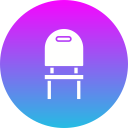 Baby chair icon