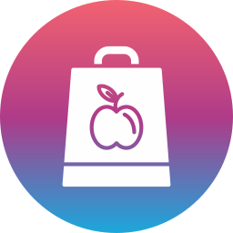 Food bag icon