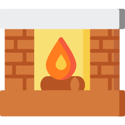 Fireplace icon