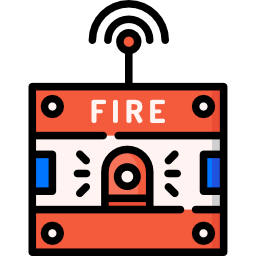 Fire alarm icon