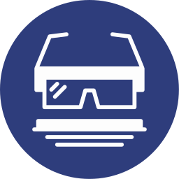 Safety goggles icon