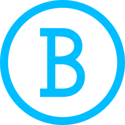 文字b icon