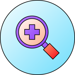 Magnifying glass icon