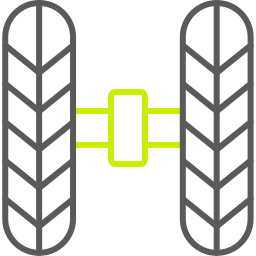 Wheel alignment icon