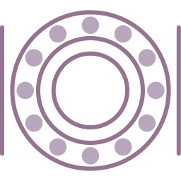 roulement à billes Icône