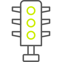 Traffic light icon