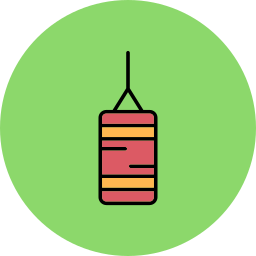 Punching bag icon