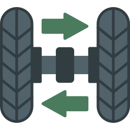 Регулировка углов установки колес иконка
