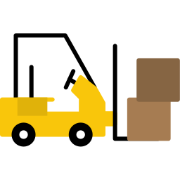 Lift truck icon