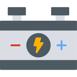 Car battery icon