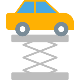 Car lift icon