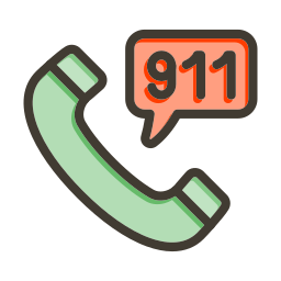 911 call icon