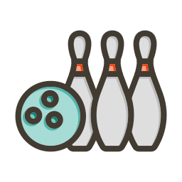 Bowling pin icon