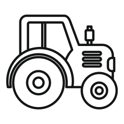 tracteur Icône