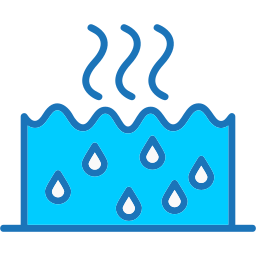 Hot water icon