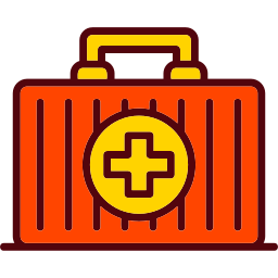 First aid kit icon