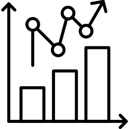 statistisches diagramm icon