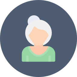 Old woman icon