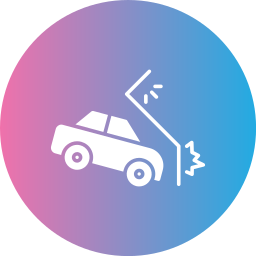 Car crash icon