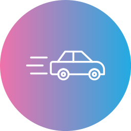 Car speed icon