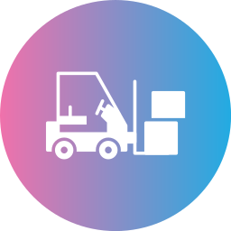 Lift truck icon