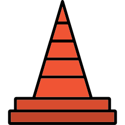 cone de tráfego Ícone