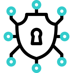 la cyber-sécurité Icône
