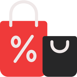 Shopping bags icon