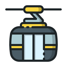 Cable car icon