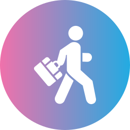 Travelling icon