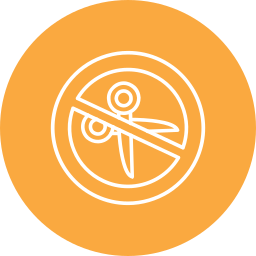 No scissors icon