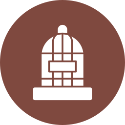 Bird cage icon