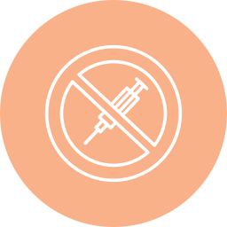 No syringe icon