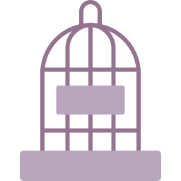 Bird cage icon