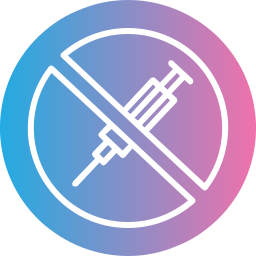 No syringe icon