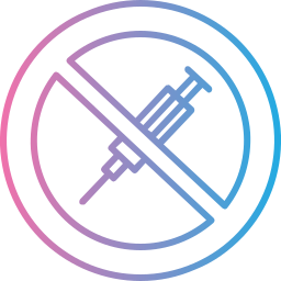 No syringe icon