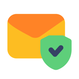 Secure mail icon