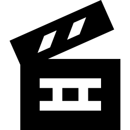 clapperboard icon