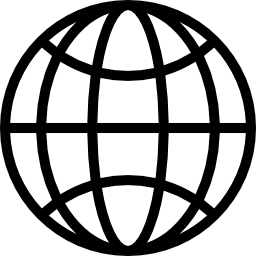 Earth grid icon