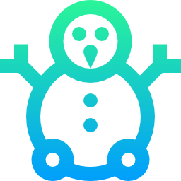 bonhomme de neige Icône