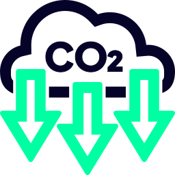 Carbon neutral icon