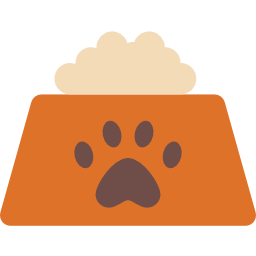 Pet bowl icon